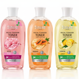 Smile Collection 200 ml facial toners in three variants